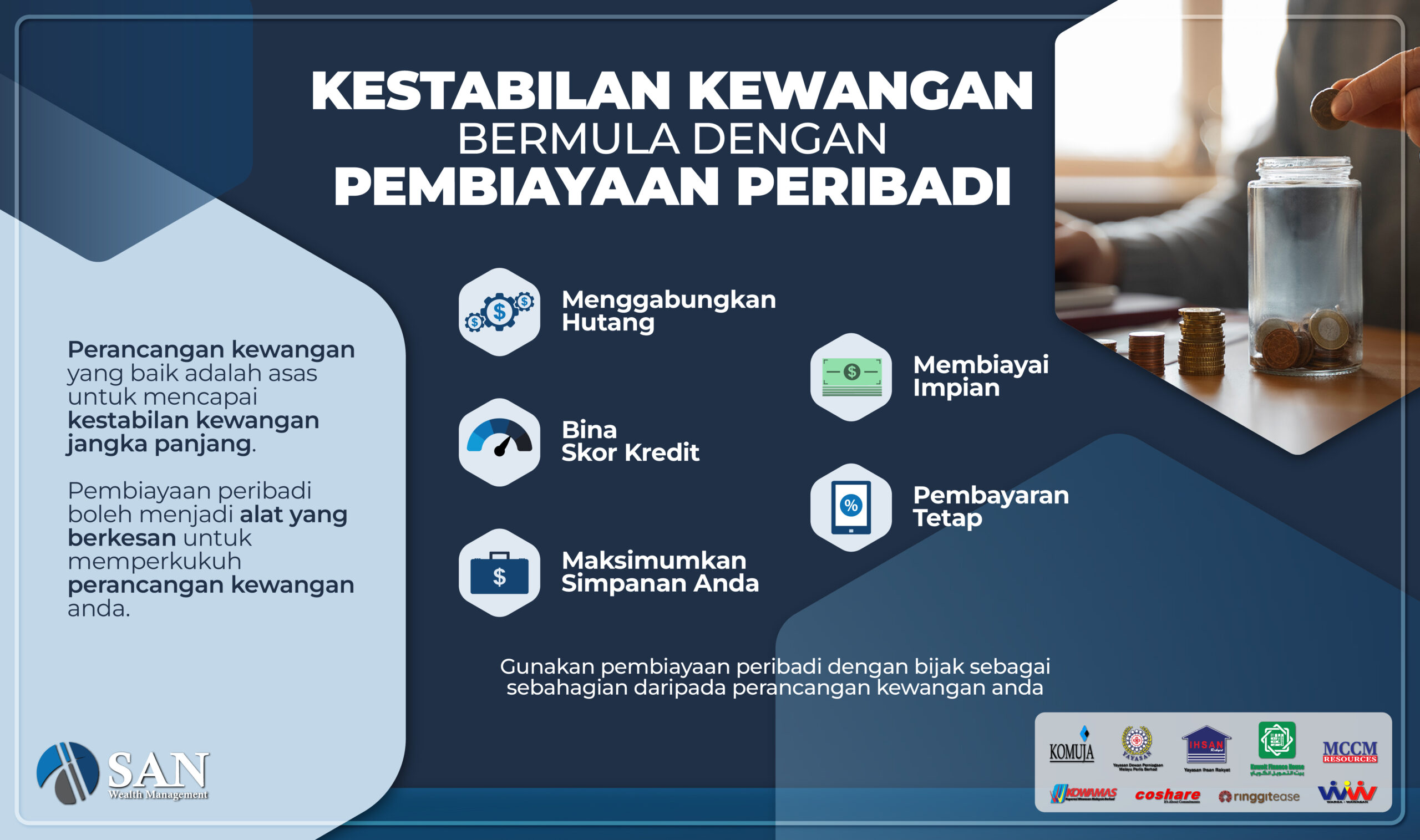 Kestabilan Kewangan Bermula Dengan Pembiayaan Peribadi