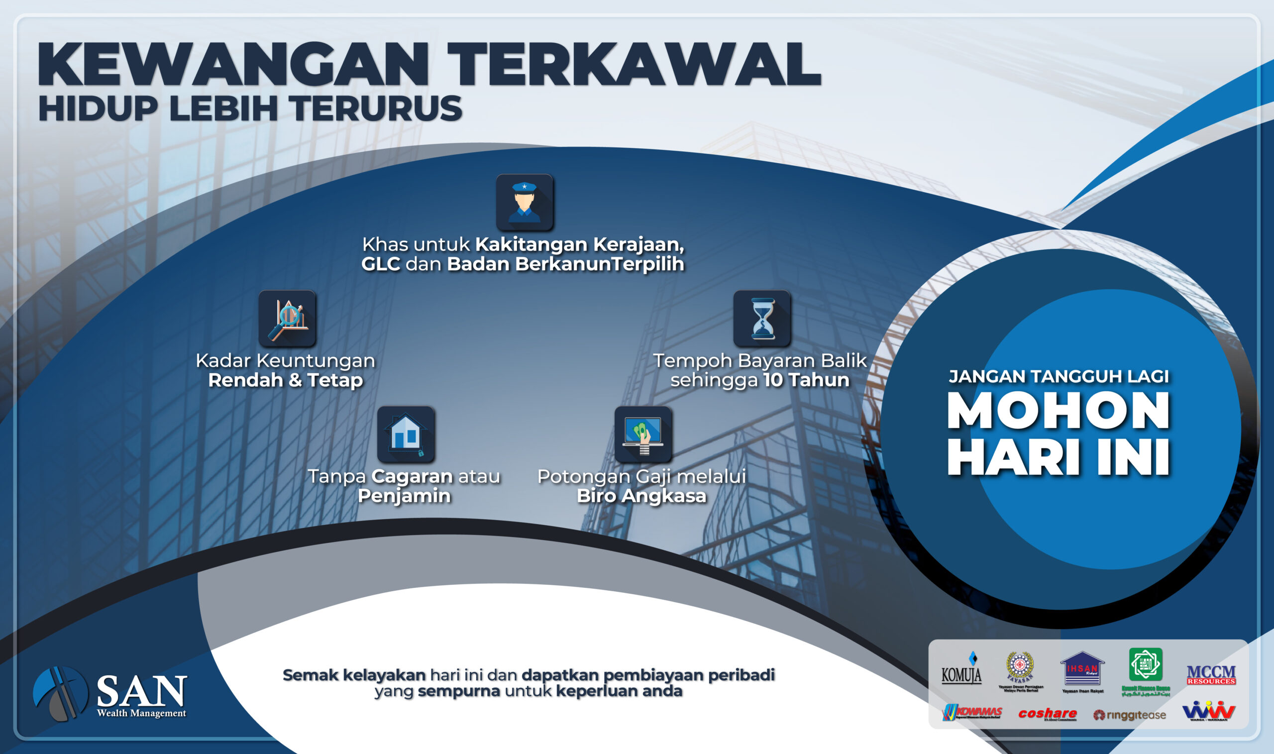 Kewangan Terkawal, Hidup Lebih Terurus