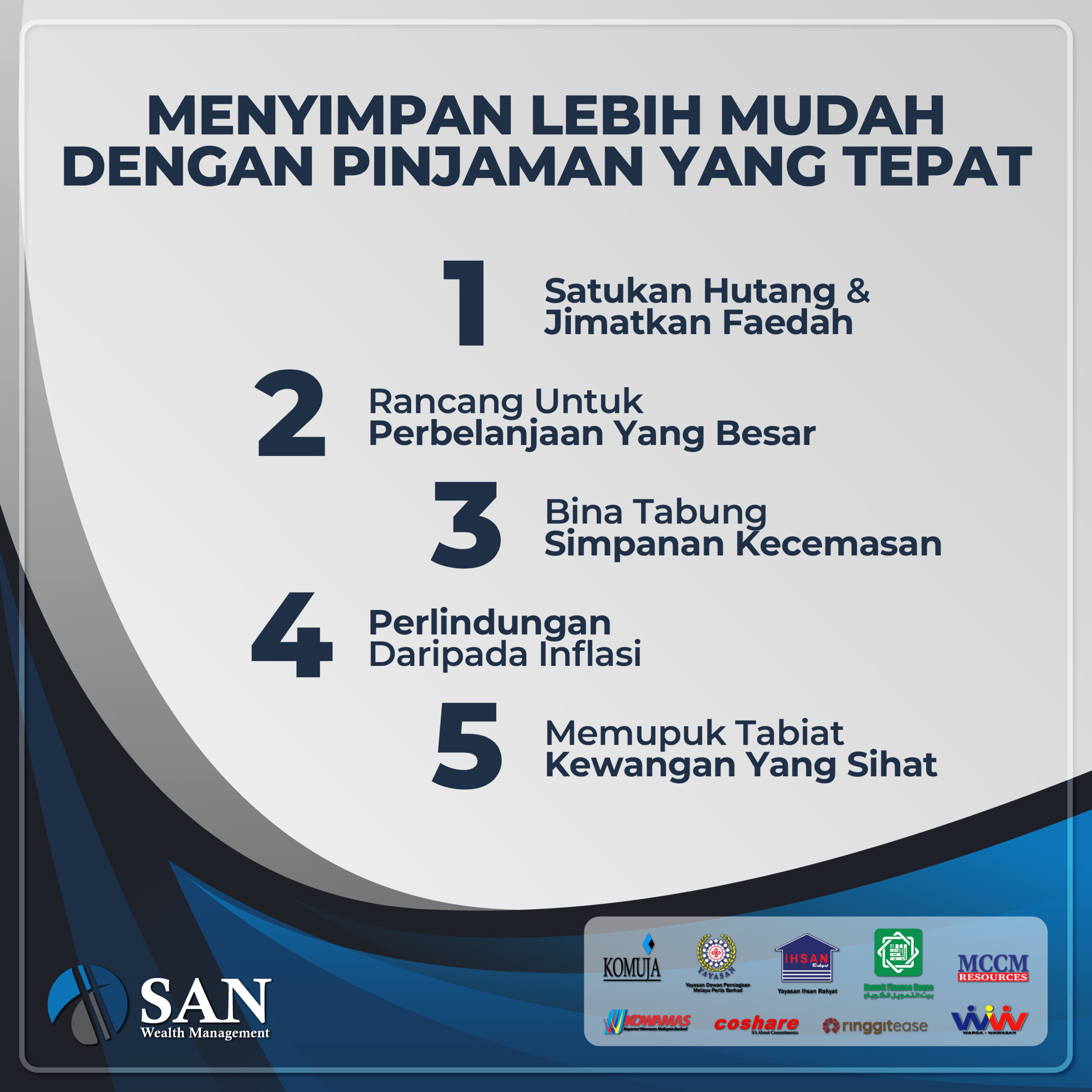 Menyimpan Lebih Mudah Dengan Pinjaman Yang Tepat