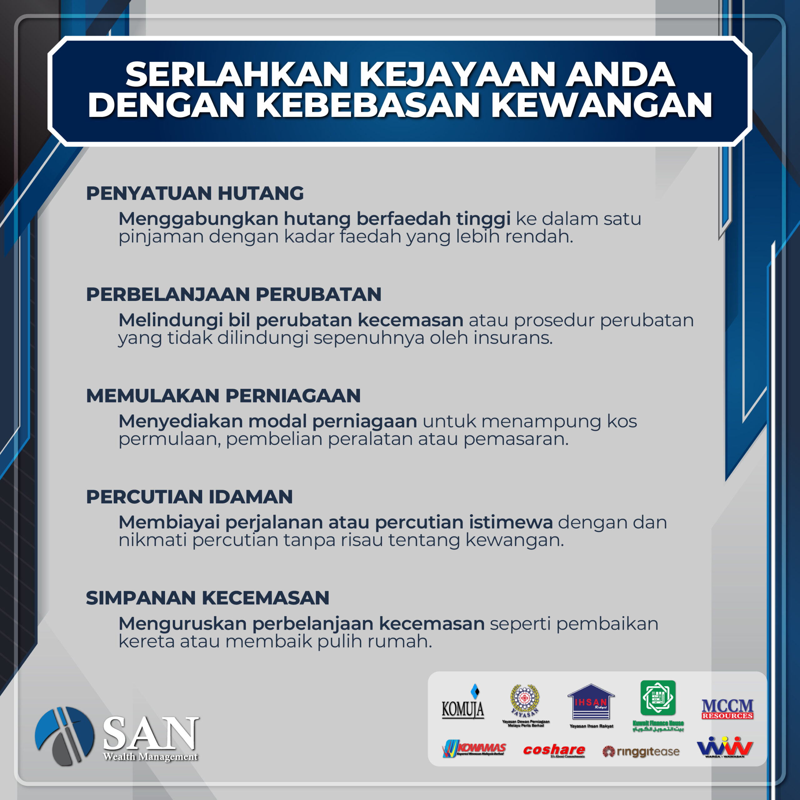 Serlahkan Kejayaan Anda Dengan Kebebasan Kewangan