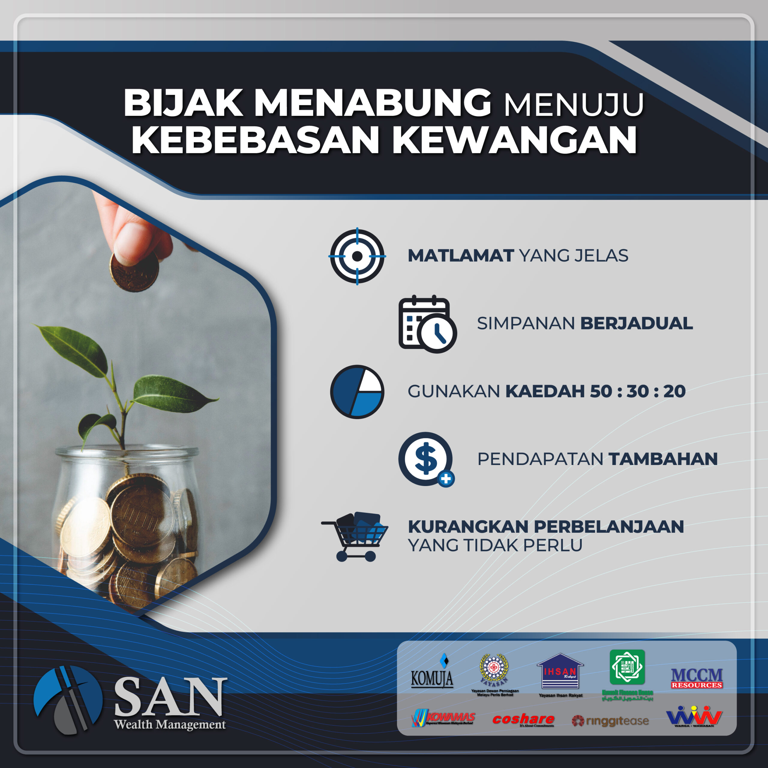 Bijak Menabung Menuju Kebebasan Kewangan