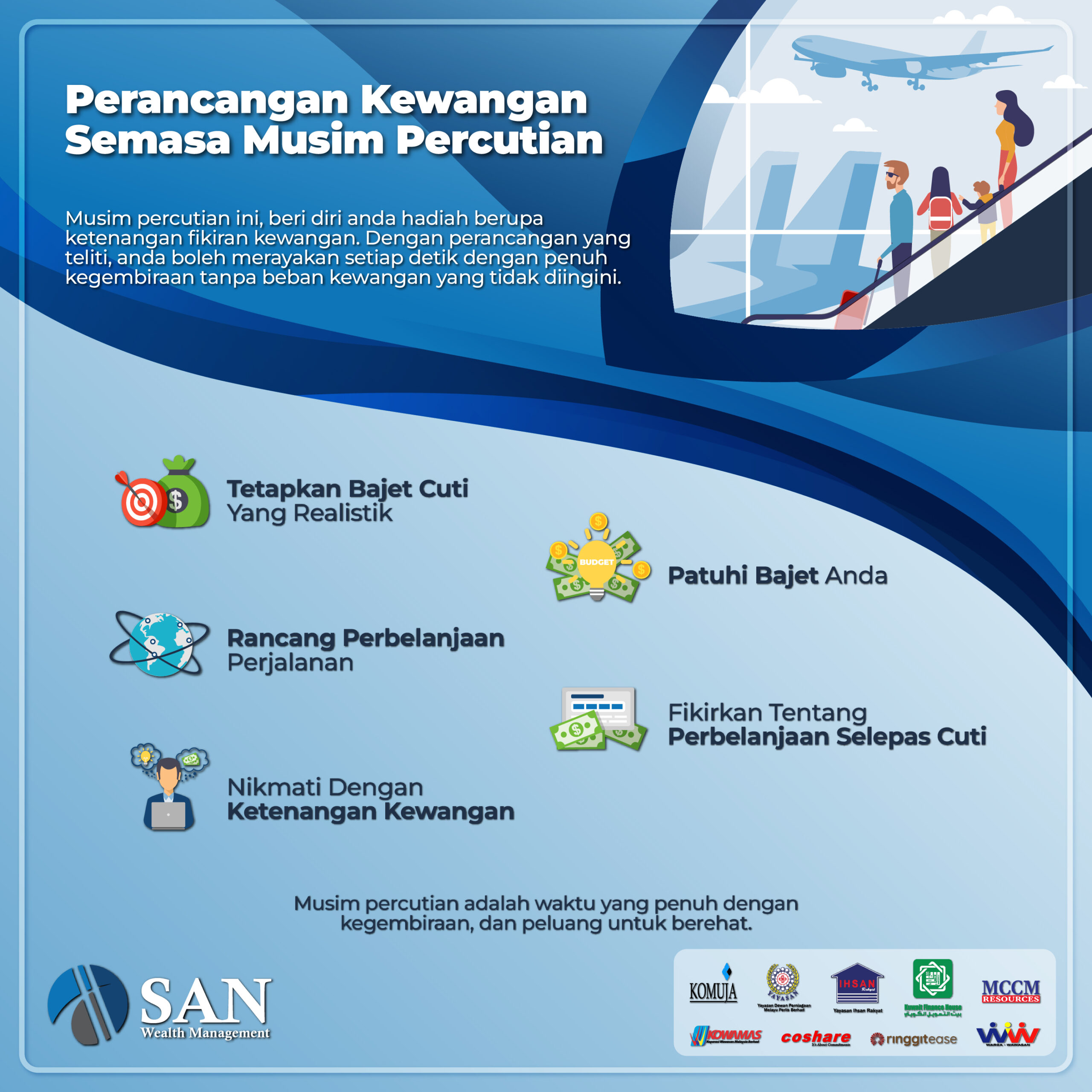 Perancangan Kewangan Semasa Musim Percutian