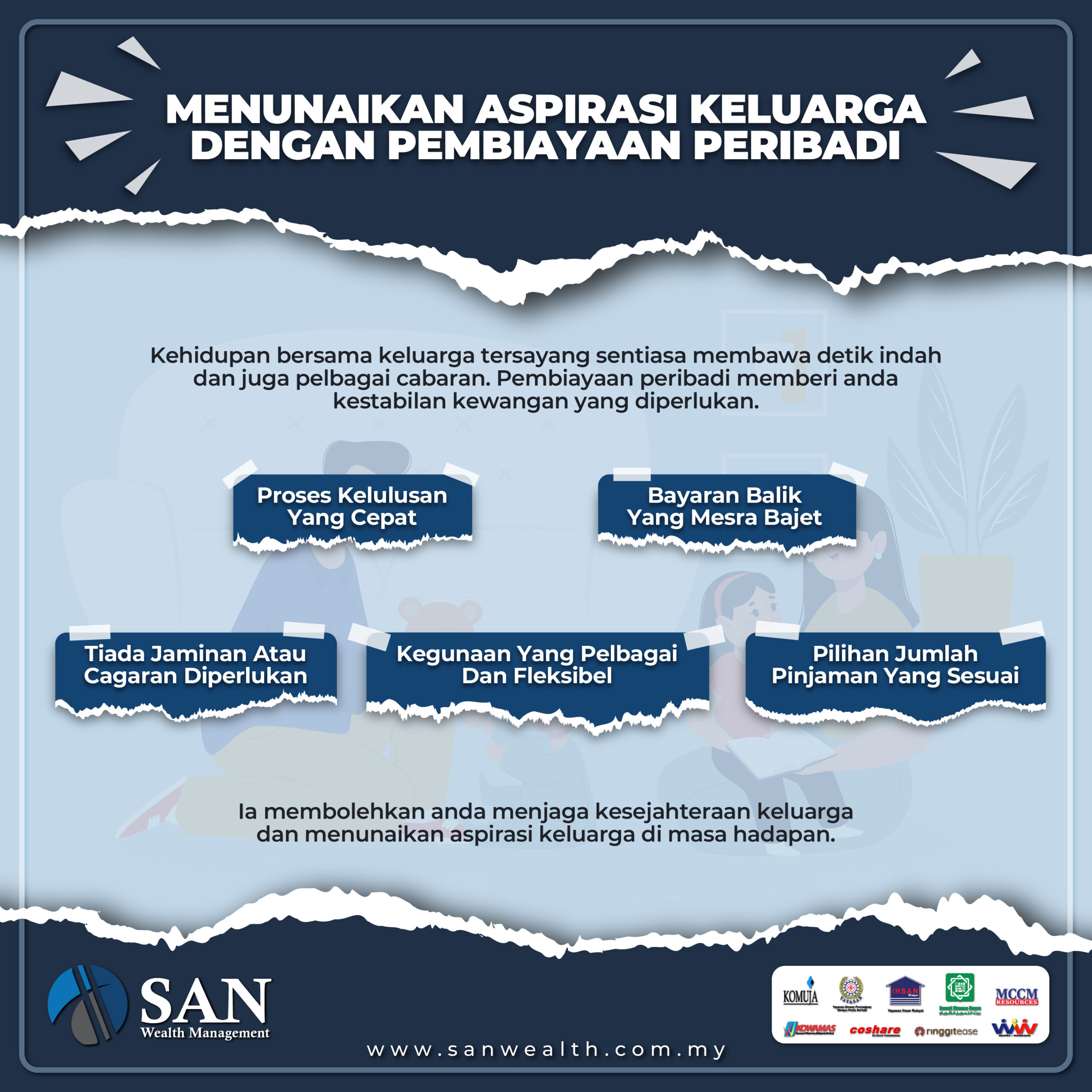 Menunaikan Aspirasi Keluarga dengan Pembiayaan Peribadi