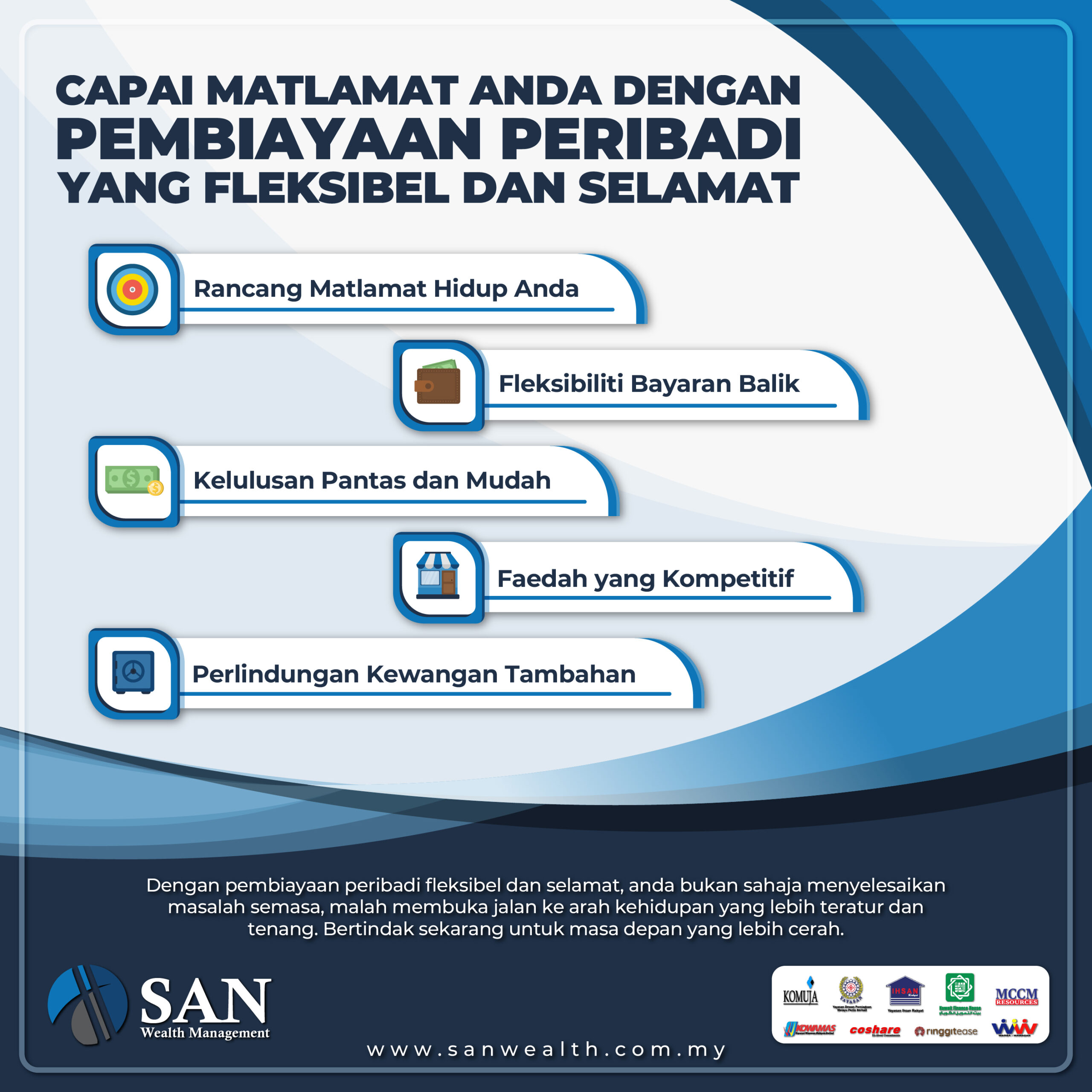 Capai Matlamat Anda dengan Pembiayaan Peribadi Fleksibel