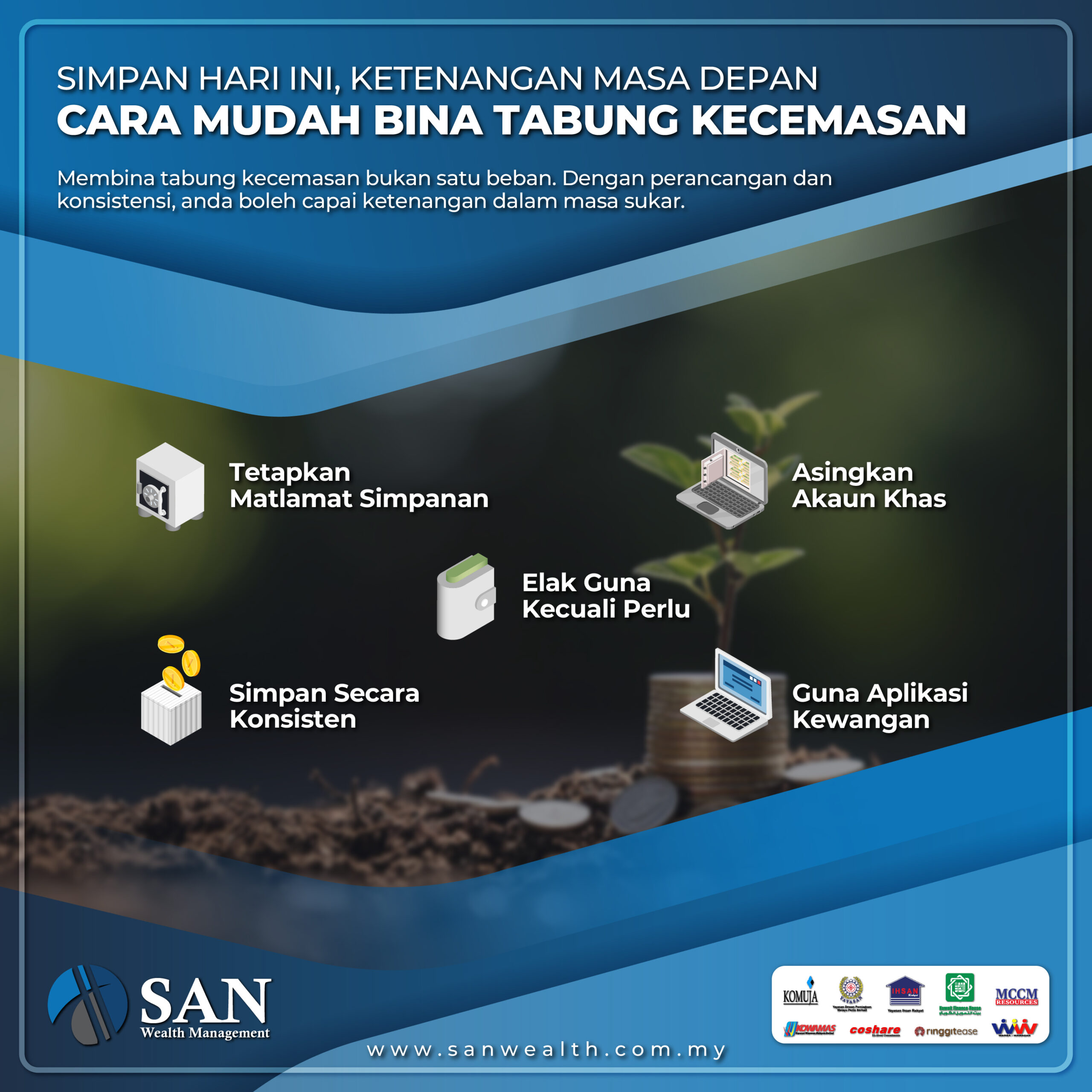 Cara Mudah Bina Tabung Kecemasan