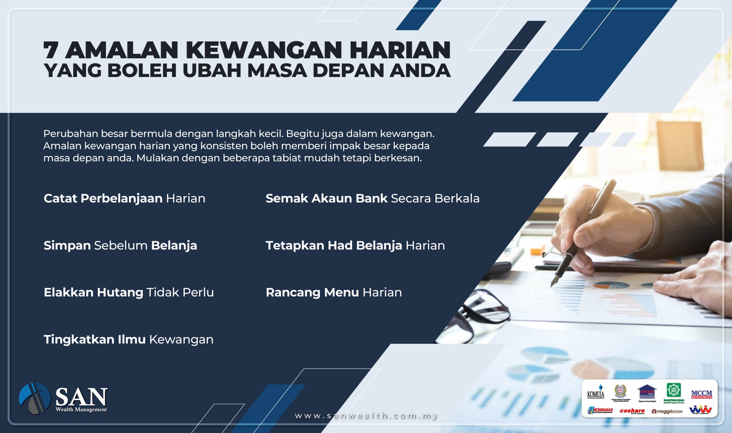 7 Amalan Kewangan Harian yang Boleh Ubah Masa Depan Anda