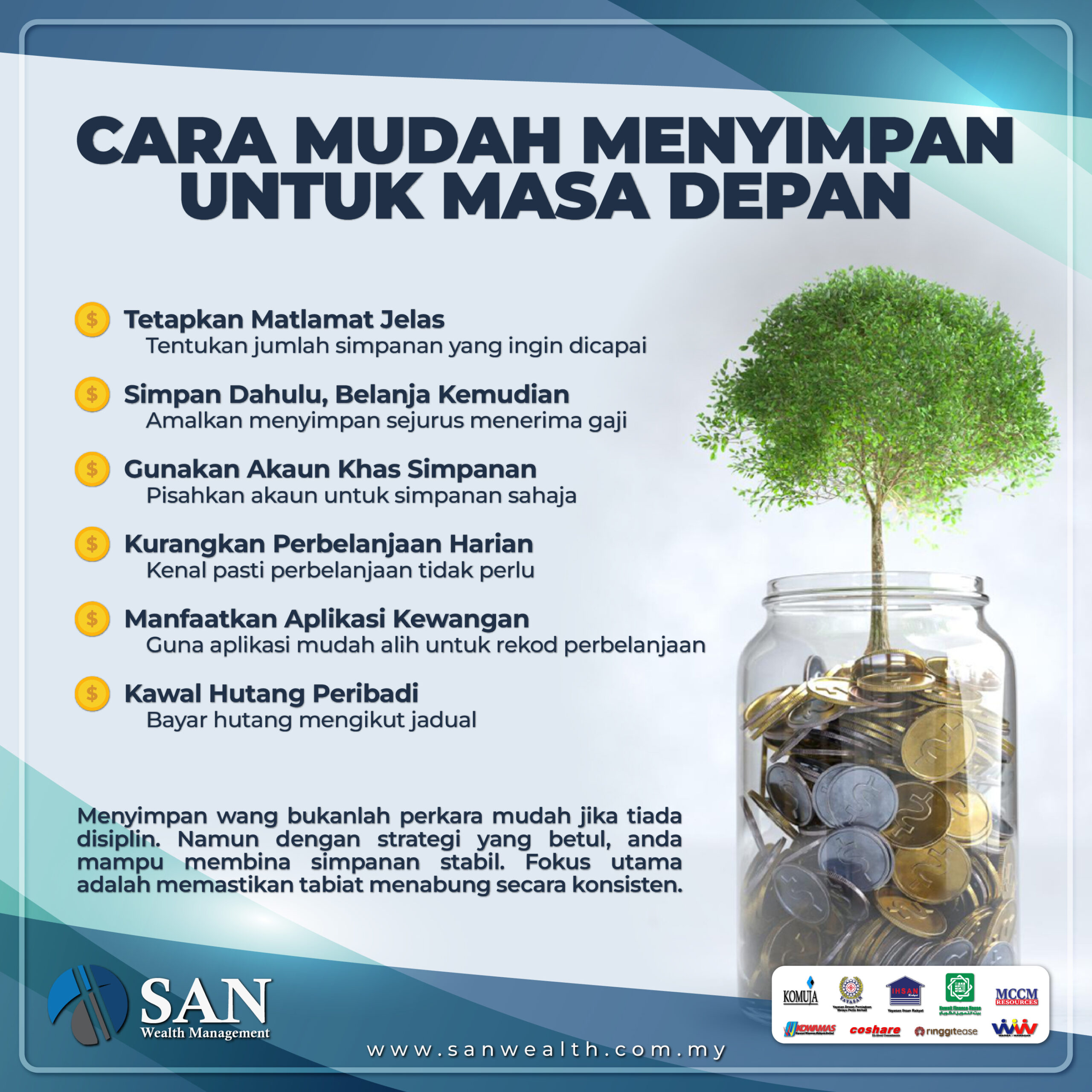 Cara Mudah Menyimpan Untuk Masa Depan