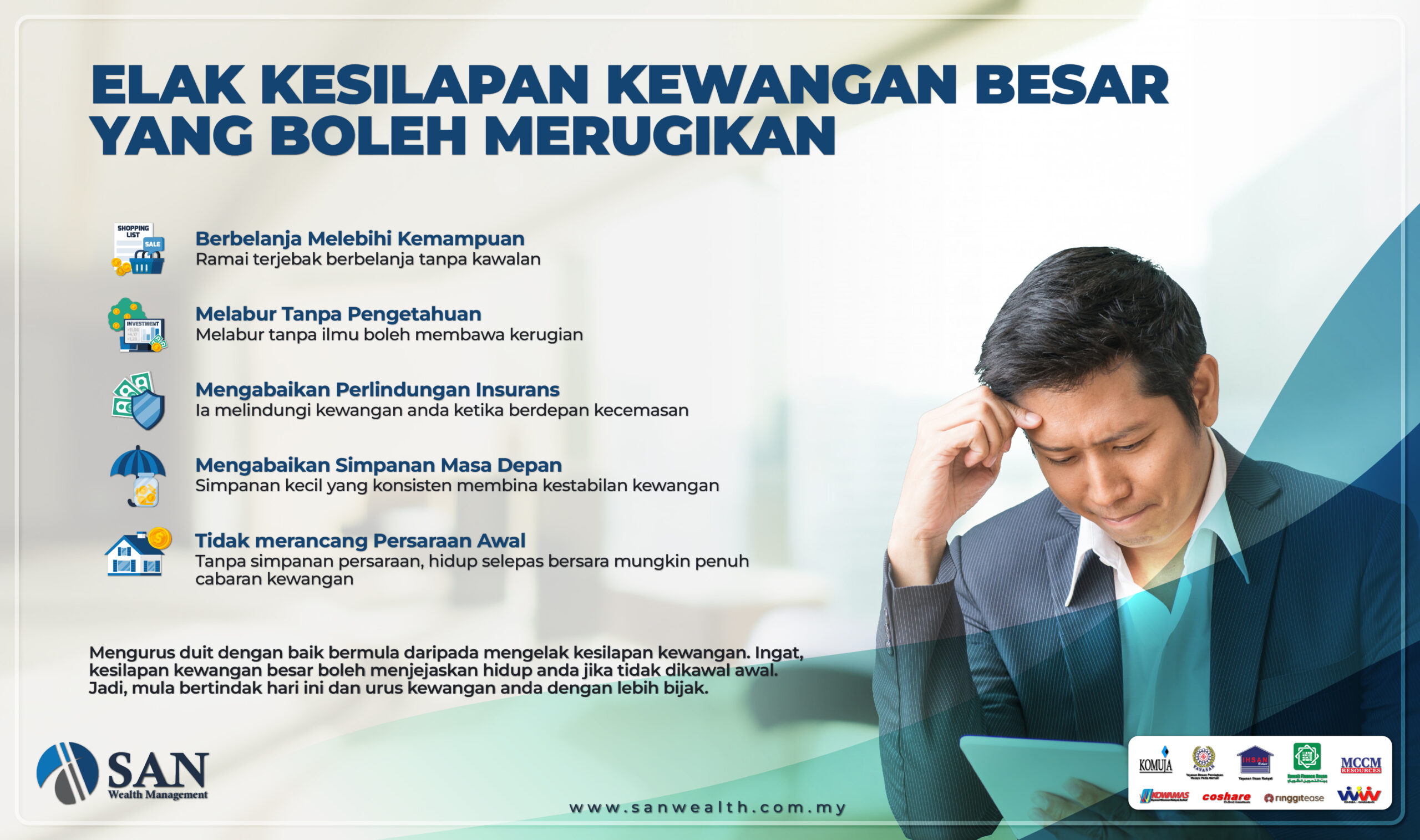 Elak Kesilapan Kewangan Besar Yang Boleh Merugikan