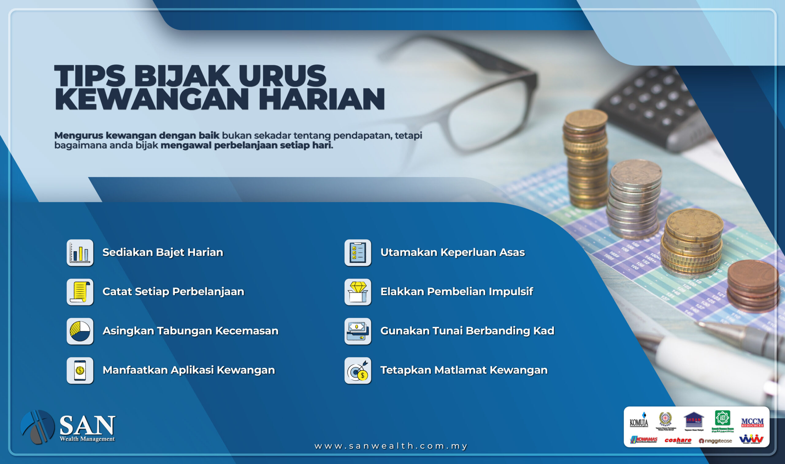 Tips Bijak Urus Kewangan Harian