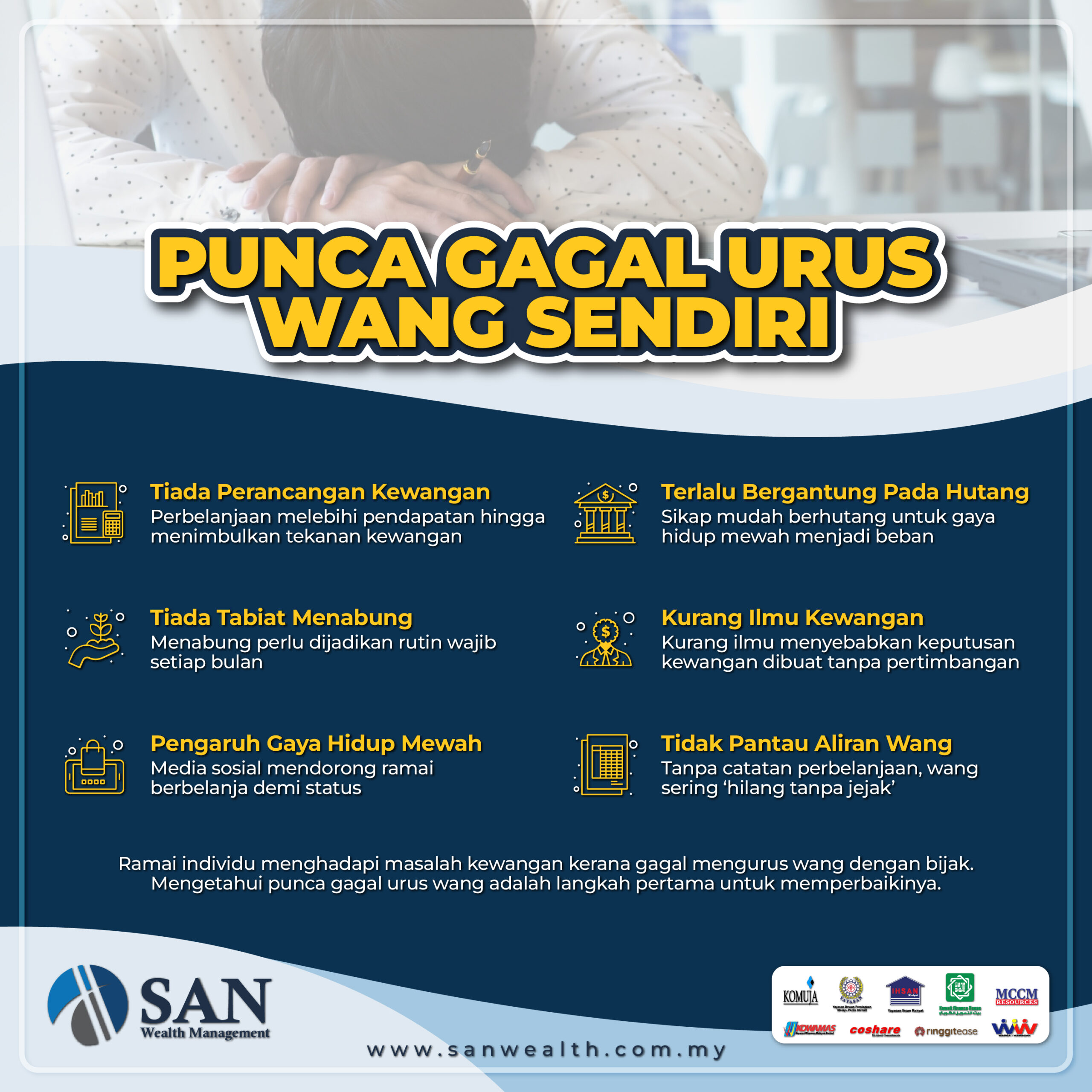 Punca Gagal Urus Wang Sendiri