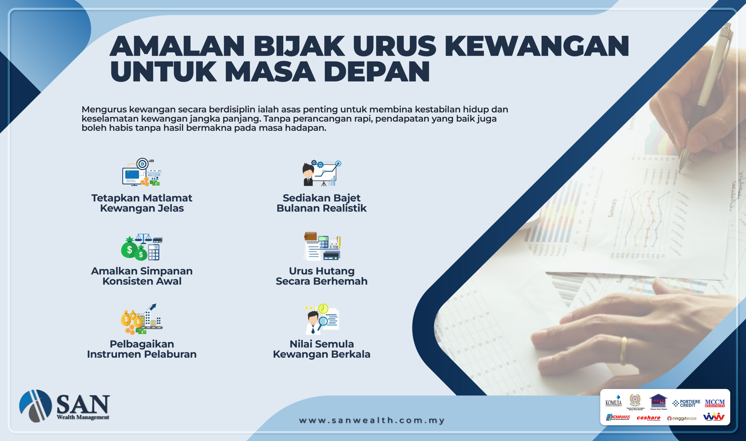Amalan Bijak Urus Kewangan Untuk Masa Depan