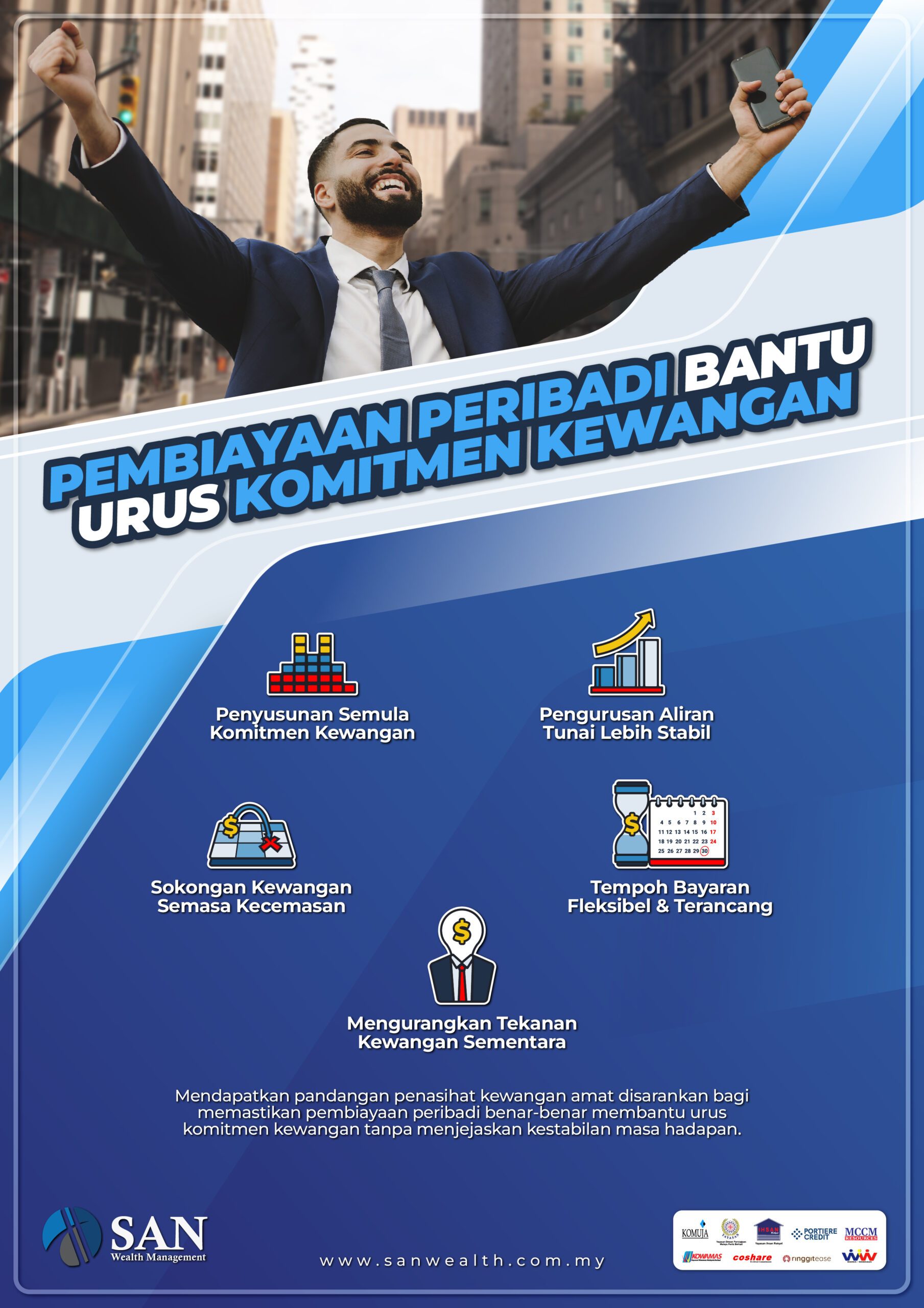 Pembiayaan Peribadi Bantu Urus Komitmen Kewangan