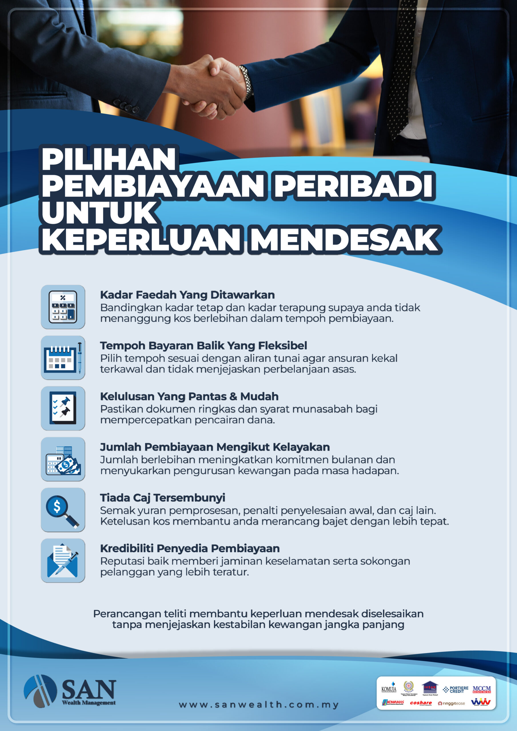 Pilihan Pembiayaan Peribadi Untuk Keperluan Mendesak