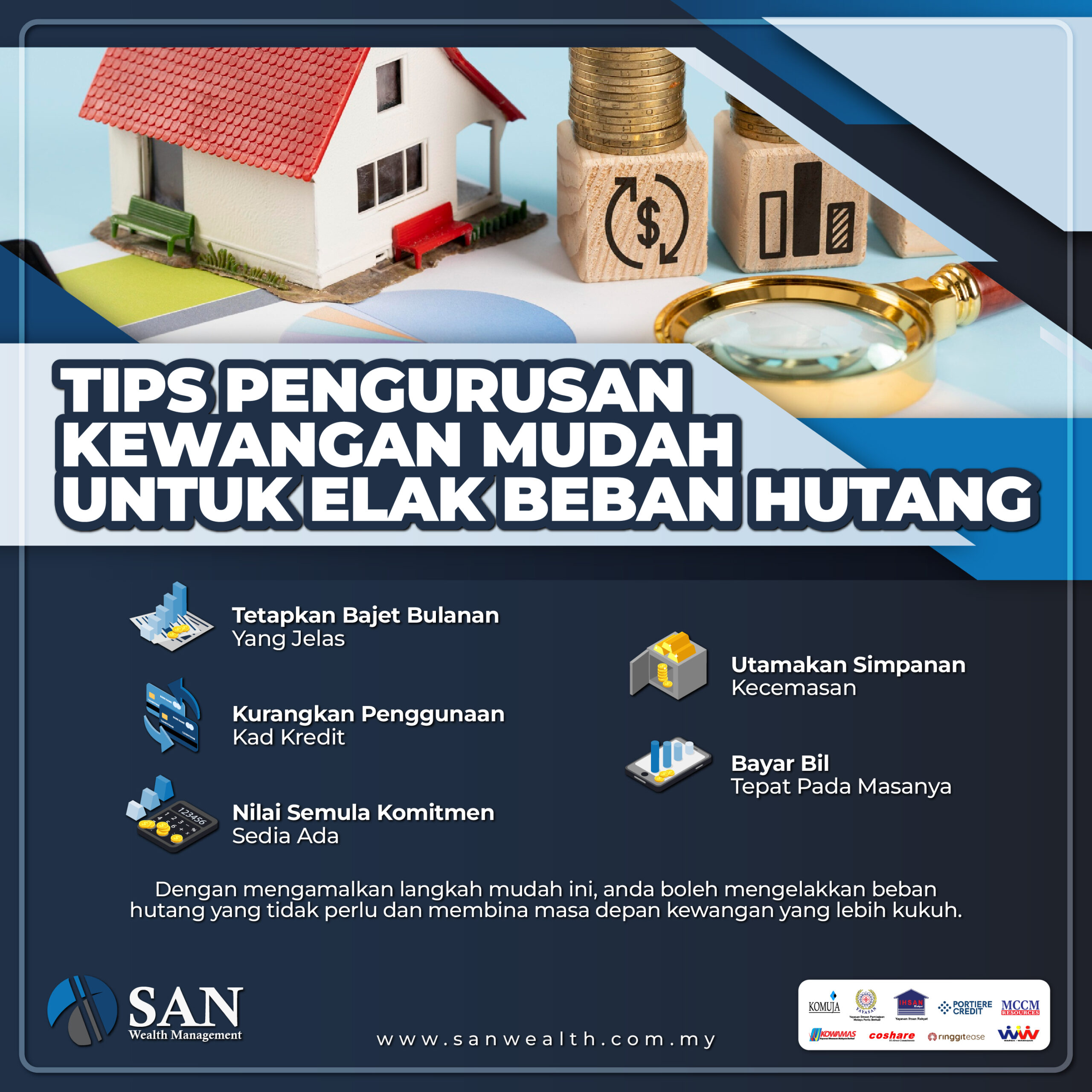 Tips Pengurusan Kewangan Mudah Untuk Elak Beban Hutang