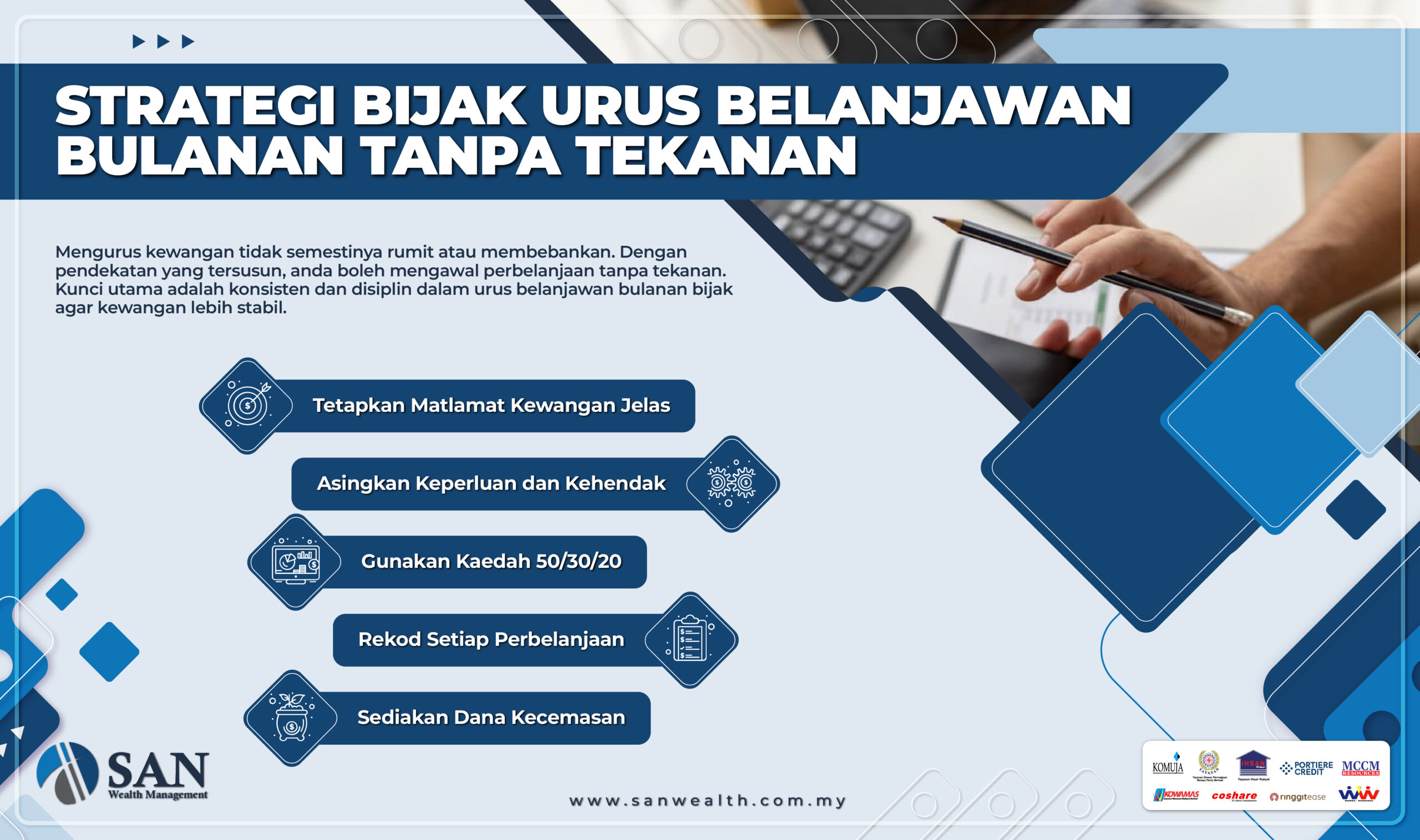 Strategi Bijak Urus Belanjawan Bulanan Tanpa Tekanan