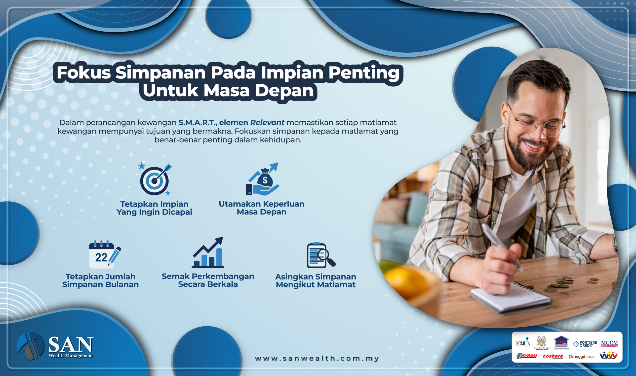 Fokus Simpanan Pada Impian Penting Untuk Masa Depan