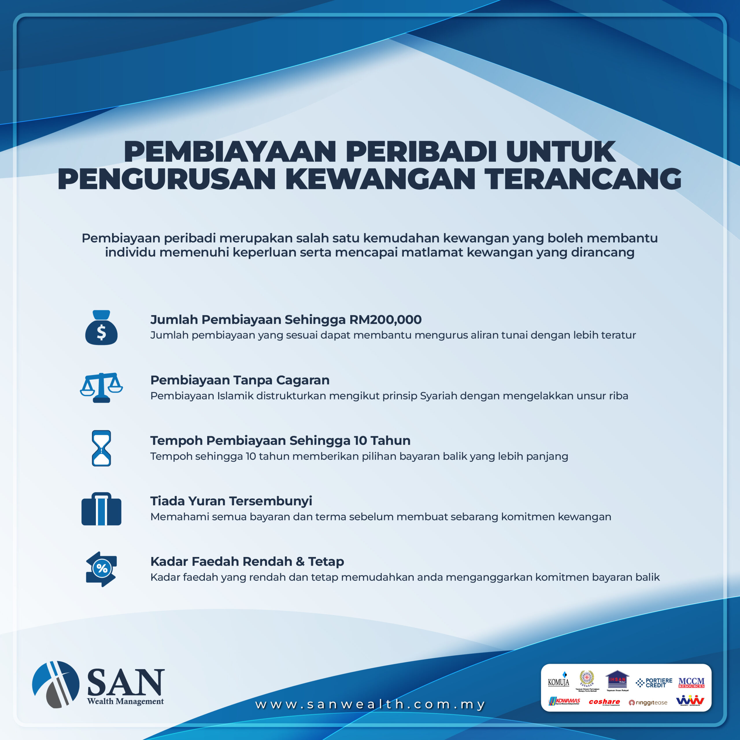 Pembiayaan Peribadi Untuk Pengurusan Kewangan Terancang